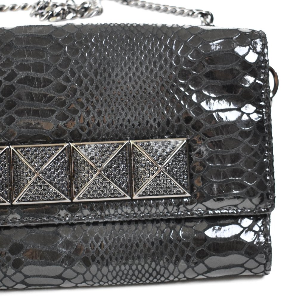 Michael Kors Python-Embossed Clutch Bag - image 6